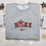 Stranger Things x Nike Embroidered Sweatshirt & Disney Characters Shirt – Best Halloween Gift Ideas