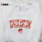 Strawberry Cream x Nike Embroidered Sweatshirt – Favorite Food Inspired Shirt