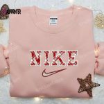 Nike Inspired Embroidered Sweatshirt: Stright Applique Perfect Birthday Gift for Family