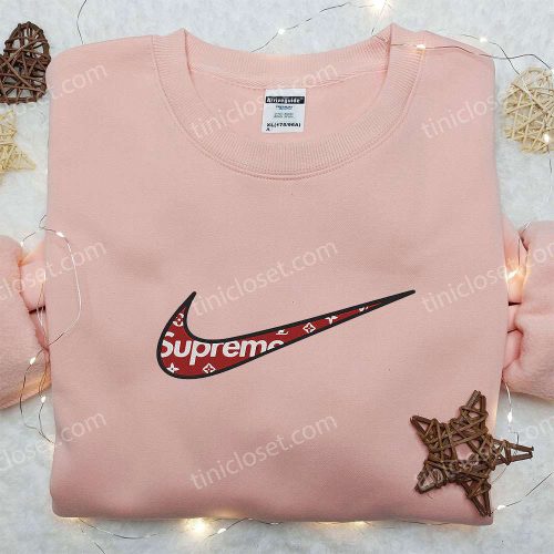 Supreme x Nike Embroidered Hoodie & Shirt: Best Birthday Gift Ideas