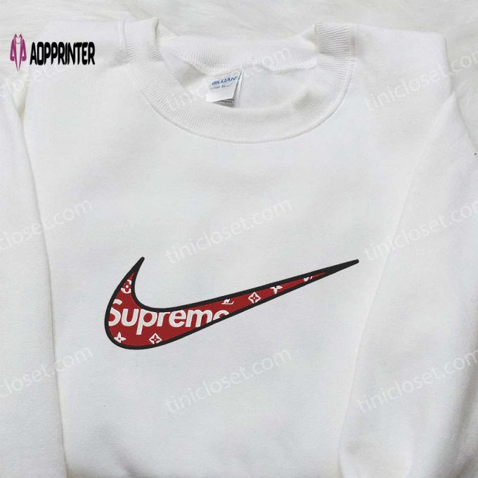 Supreme x Nike Embroidered Hoodie & Shirt: Best Birthday Gift Ideas