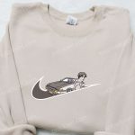 Takumi Fujiwara x Nike: Swoosh & Initial D Embroidered Shirt – Inspired Nike Shirt