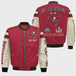 Tampa Bay Buccaneers 2X Champions Design Bomber Jacket SFAT V3