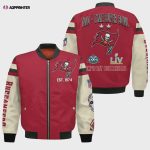 Tampa Bay Buccaneers 2X Champions Design Bomber Jacket SFAT V3