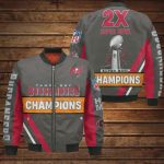 Tampa Bay Buccaneers 2X Super Bowl Champions Design Bomber Jacket