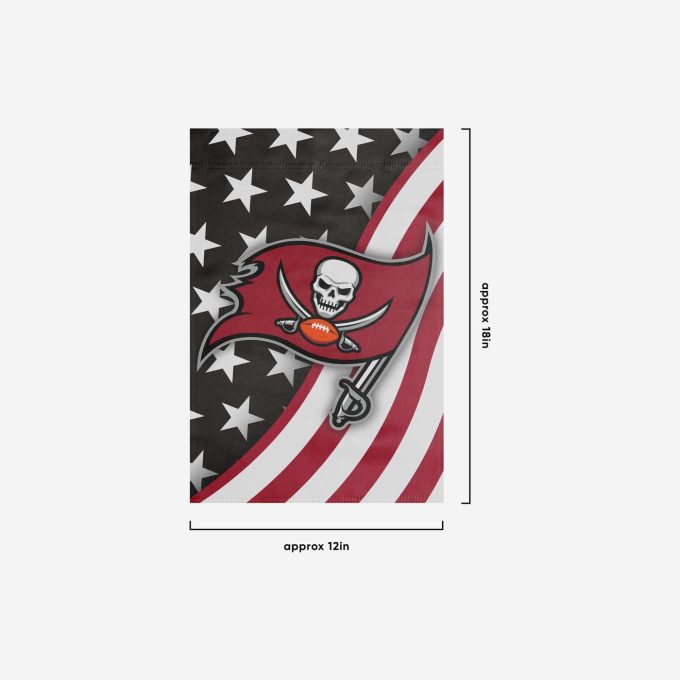 Tampa Bay Buccaneers Americana Garden Flag – House Flag Home Decor Gift – House Flag Home Decor Gift