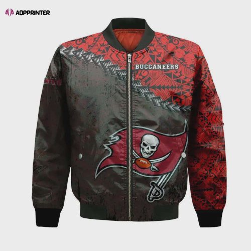 Tampa Bay Buccaneers National Football League Pattern Bomber Jacket V13