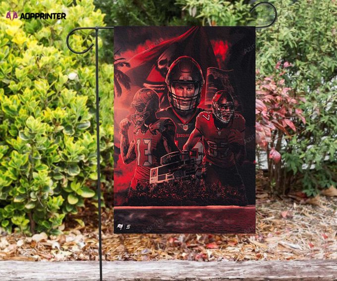 Tampa Bay Buccaneers Players v1 Double Sided Printing Garden Flag – House Flag Home Decor Gift – House Flag Home Decor Gift