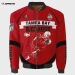 Tampa Bay Buccaneers Super Bowl LVI Champions Running Man Bomber Jacket