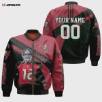 Tampa Bay Buccaneers Tom Brady #12 Customized Pattern Bomber Jacket