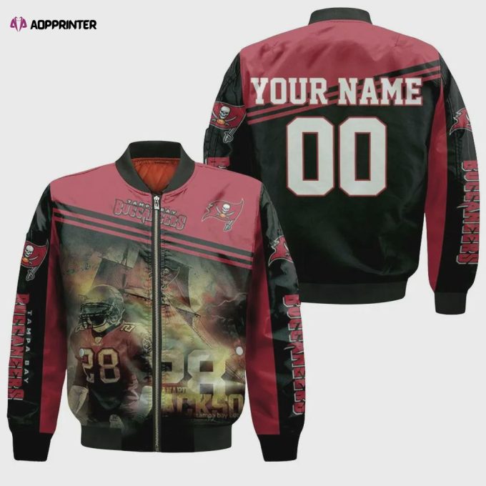 Tampa Bay Buccaneers Vernon Hargreaves Siege The Day Customized Pattern Bomber Jacket