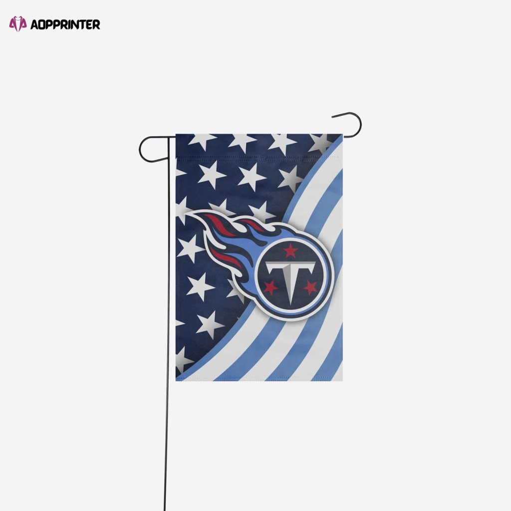 Tennessee Titans Americana Garden Flag – House Flag Home Decor Gift – House Flag Home Decor Gift