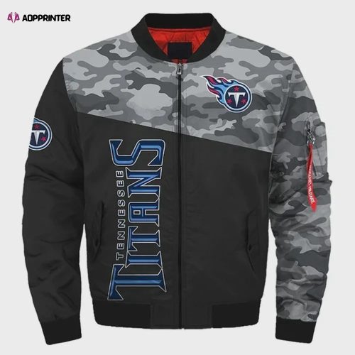 Tennessee Titans – National Football League AOP Bomber Jacket V4