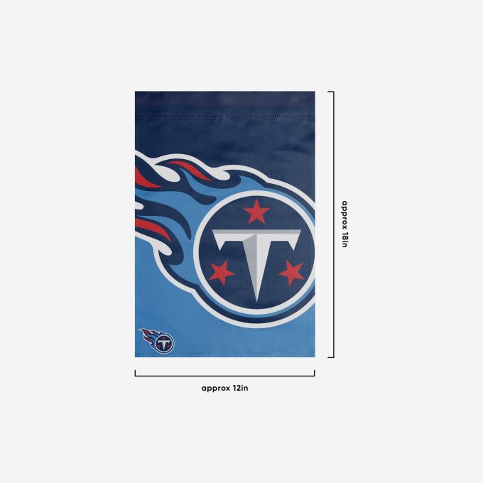 Tennessee Titans Colorblock Helmet Garden Flag – House Flag Home Decor Gift – House Flag Home Decor Gift