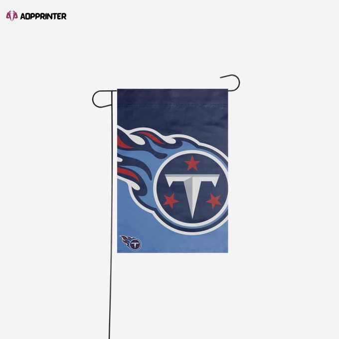 Tennessee Titans Colorblock Helmet Garden Flag – House Flag Home Decor Gift – House Flag Home Decor Gift