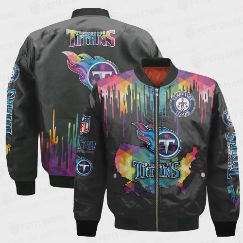 Tennessee Titans – National Football League AOP Bomber Jacket V3