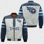 Tennessee Titans NFL 2023 Starter Thursday Night Gridiron Raglan Unisex Bomber Jacket V6