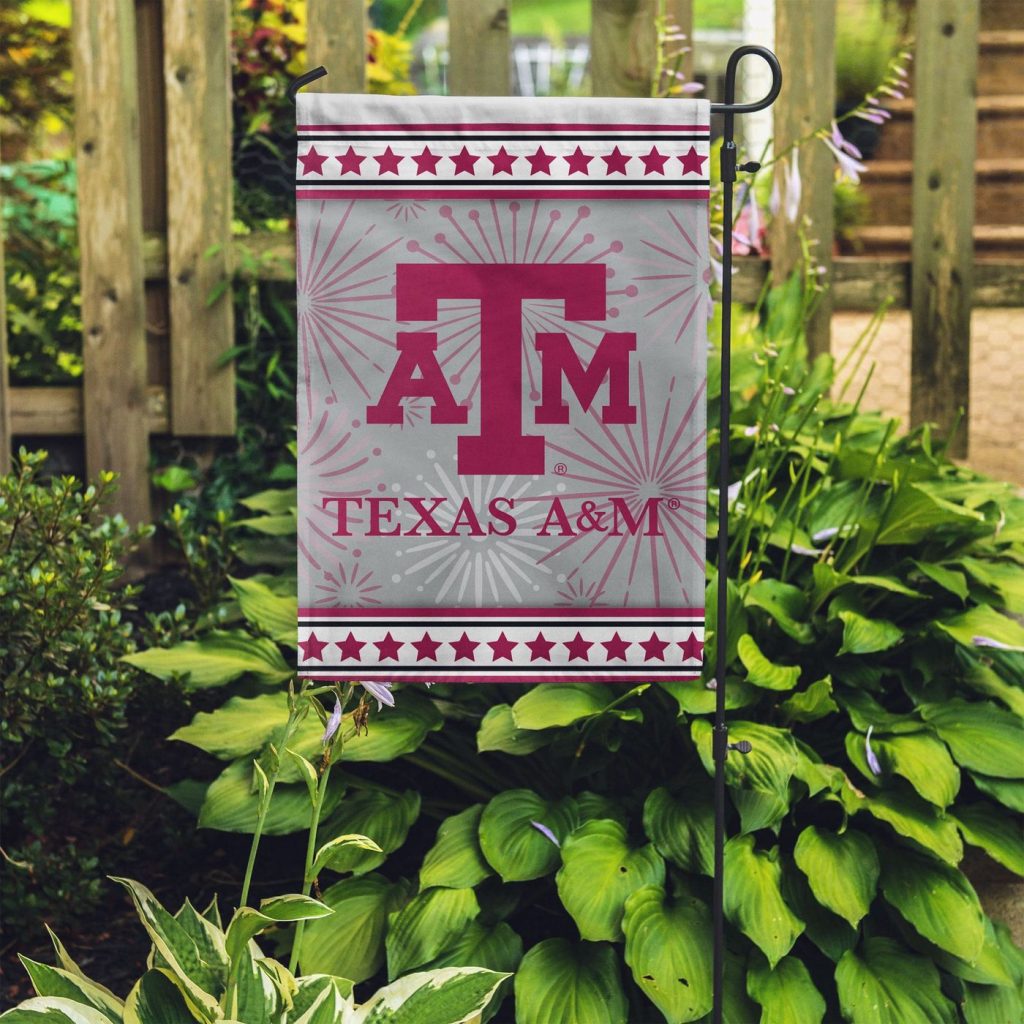 Texas A&M Aggies Americana Garden Flag – House Flag Home Decor Gift – House Flag Home Decor Gift