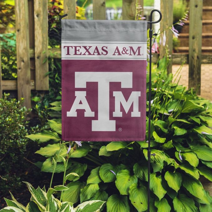 Texas A&M Aggies Garden Flag – House Flag Home Decor Gift – House Flag Home Decor Gift