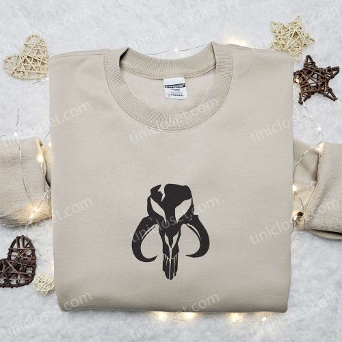 The Mandalorian Embroidered Hoodie & Star Wars Shirt: Best Gift Ideas This Is The Way