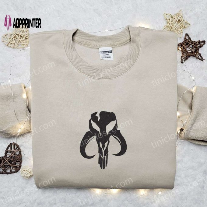 The Mandalorian Embroidered Hoodie & Star Wars Shirt: Best Gift Ideas This Is The Way