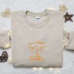 Custom Fire Bussy Embroidered T-Shirt Best Family Gift Idea