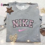 Stylish Thread Dior x Nike Embroidered Shirt – Perfect Gift for Him Customized Nike Design