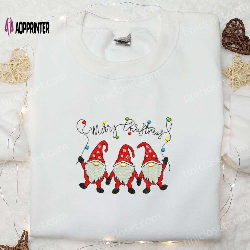 Christmas Tree Gnome Hoodie: Best Holiday Gift for Family