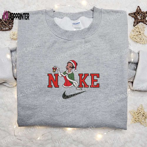 Powerpuff Girls x Nike Christmas Embroidered Sweatshirt – Perfect Christmas Gift Idea