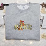 Tigger Xmas x Nike Embroidered Sweatshirt & Walt Disney Characters Shirt – Best Christmas Gift Ideas