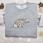 Togepi x Nike Anime Embroidered Sweatshirt: Pokemon Shirt Best Family Gift Idea