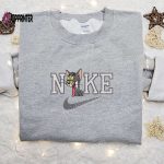 Tom Love x Nike Cartoon Embroidered Sweatshirt & Tom and Jerry Shirt – Best Family Gift Ideas