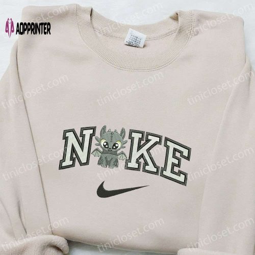 Vintage Custom Swoosh Nike Embroidered Hoodie & Shirt: Best Birthday Gift Ideas