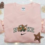 Disney Pixar Cars Tow Mater x Nike Embroidered Sweatshirt & T-Shirt: Nike Inspired Hoodie