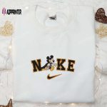 Mickey Mouse x Nike Vampire Costume: Embroidered Shirt Sweatshirt & Hoodie for Halloween Masquerade