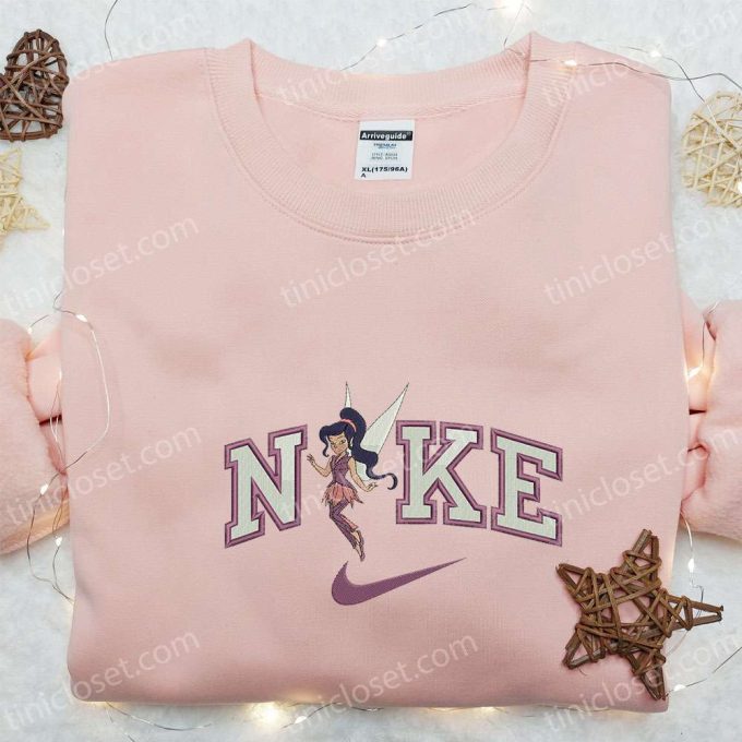 Vidia x Nike Embroidered Sweatshirt Tinker Bell Disney Shirt – The Best Gift