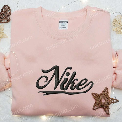 Vintage Custom Nike Embroidered Hoodie & Shirt: Best Birthday Gift Ideas – Nike Inspired Customizable Designs