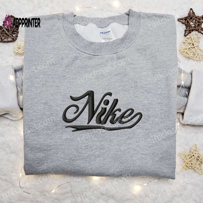 Vintage Custom Nike Embroidered Hoodie & Shirt: Best Birthday Gift Ideas – Nike Inspired Customizable Designs