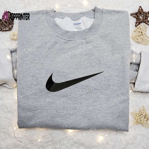 Vintage Custom Nike Embroidered Hoodie & Shirt: Best Birthday Gift Ideas – Nike Inspired Customizable Designs