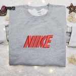 Vintage Nike Embroidered Shirt Sweatshirt & Custom Hoodie: Unique Nike Inspired Apparel