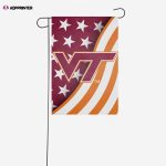 Virginia Tech Hokies Americana Garden Flag – House Flag Home Decor Gift – House Flag Home Decor Gift