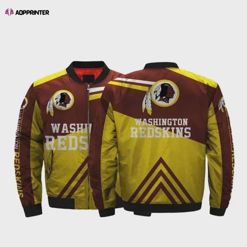 Washington Commanders 3X Super Bowl Champions Design Bomber Jacket