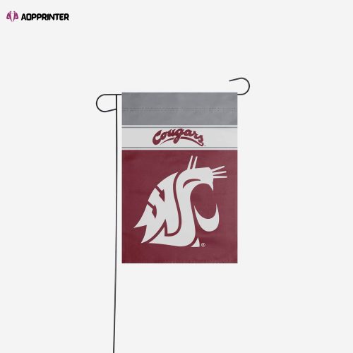 Washington State Cougars Garden Flag – House Flag Home Decor Gift – House Flag Home Decor Gift