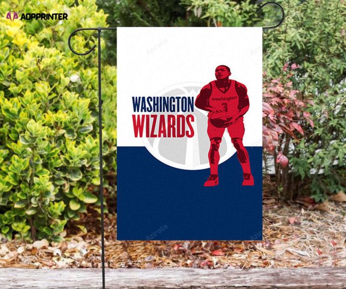 Washington Wizards Bradley Beal8 Double Sided Printing Garden Flag – House Flag Home Decor Gift – House Flag Home Decor Gift