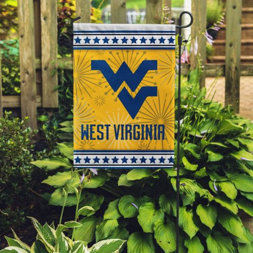 West Virginia Mountaineers Americana Garden Flag – House Flag Home Decor Gift – House Flag Home Decor Gift