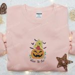 Winnie The Boo Pumpkin Embroidered Sweatshirt Disney Characters Shirt – Best Halloween Gift Ideas