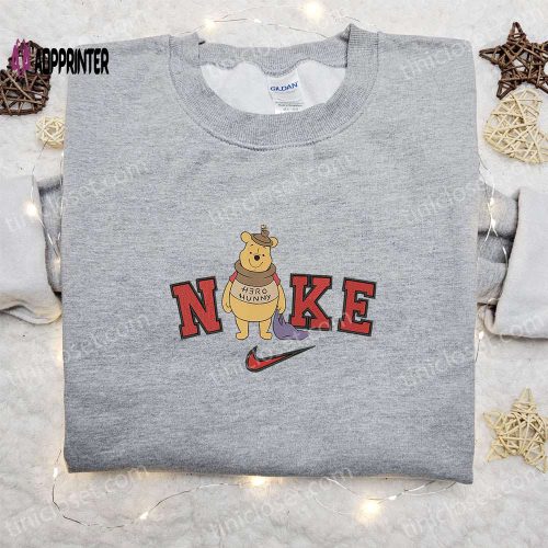 Tigger Xmas x Nike Embroidered Sweatshirt & Walt Disney Characters Shirt – Best Christmas Gift Ideas