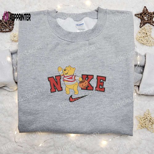 Tinkerbell Halloween x Nike Embroidered Sweatshirt – Disney Characters Shirt Best Halloween Gift Ideas