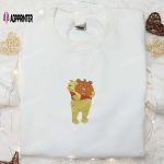 Winnie The Pooh Jack O’ Lantern Halloween Sweatshirt – Disney Cartoon Embroidered Hoodie Shirt