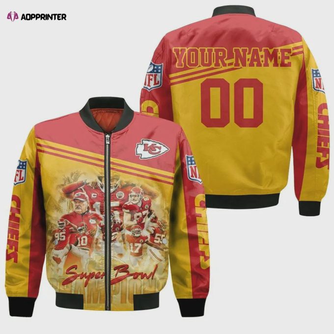 Yoda Kansas City Chiefs Customized Pattern Bomber Jacket